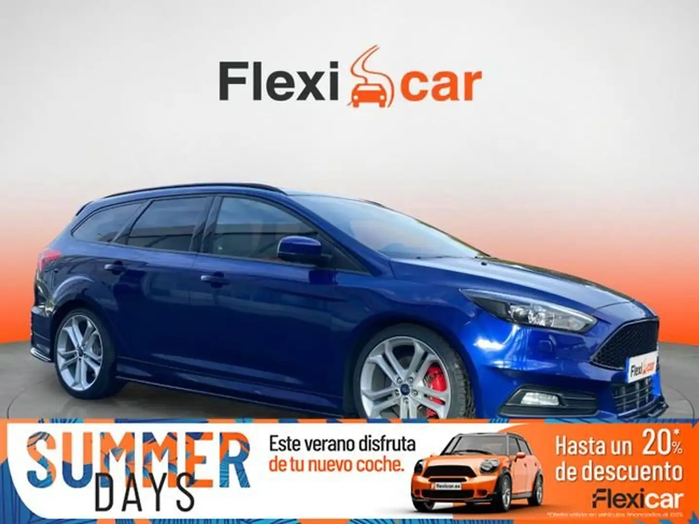 Ford Focus 2.0+TDCi+A-S-S+136kW+ST%2B+Sportbreak Bleu - 1