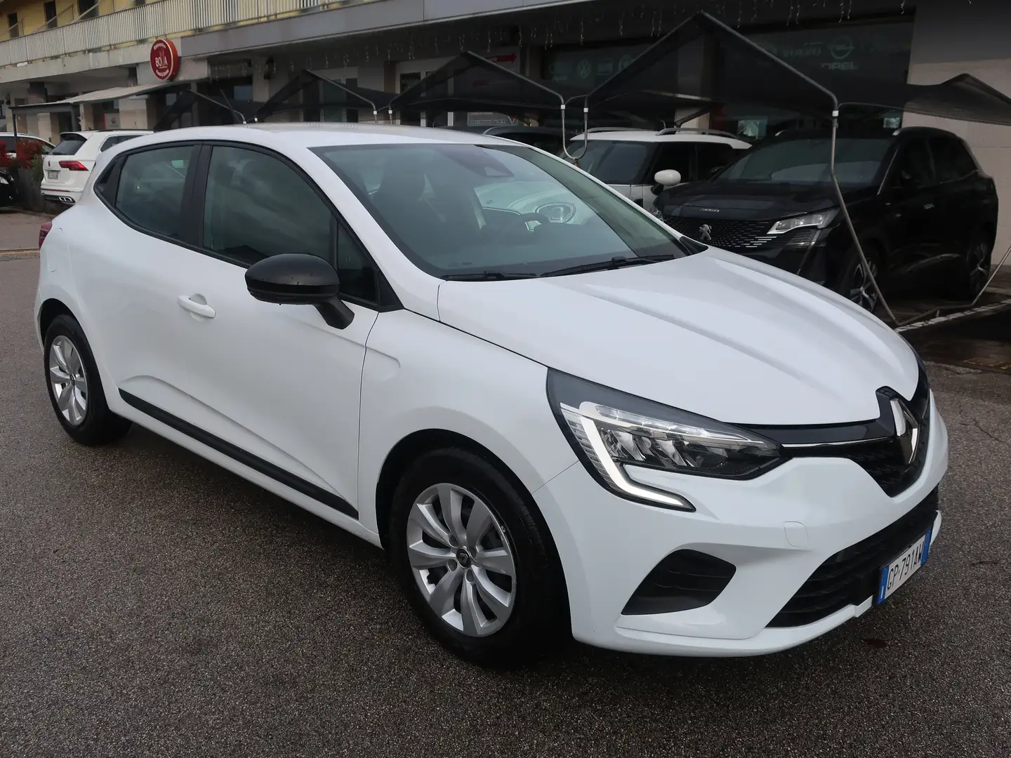 Renault Clio Clio V 2019 1.0 tce Equilibre 90cv my21 Bianco - 2