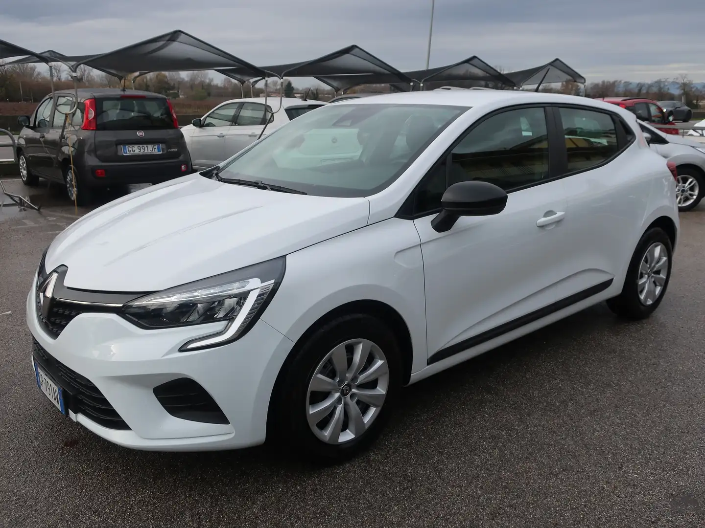 Renault Clio Clio V 2019 1.0 tce Equilibre 90cv my21 Bianco - 1