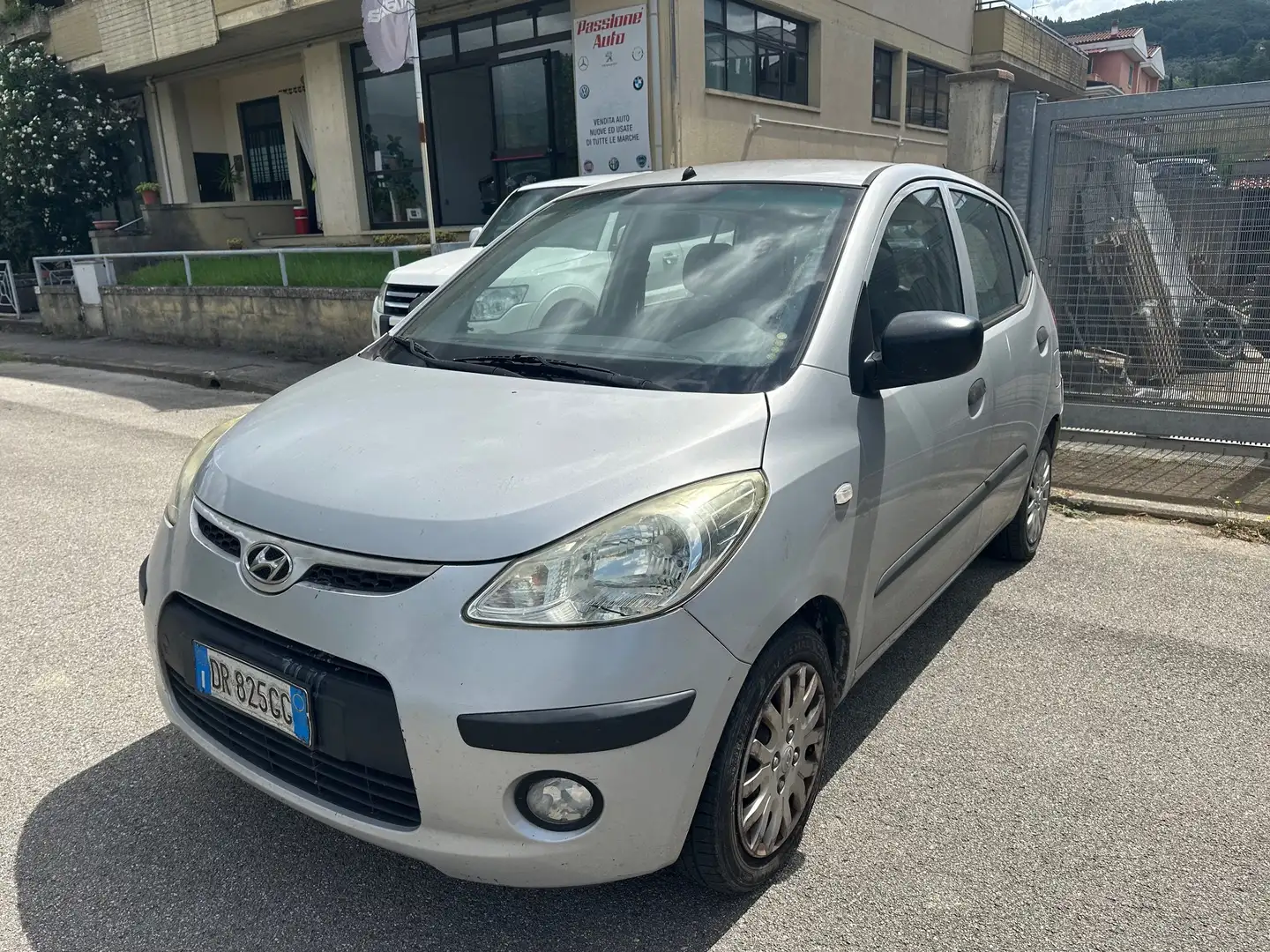 Hyundai i10 i10 I 2008 1.1 Active ok neo patentati Argento - 2