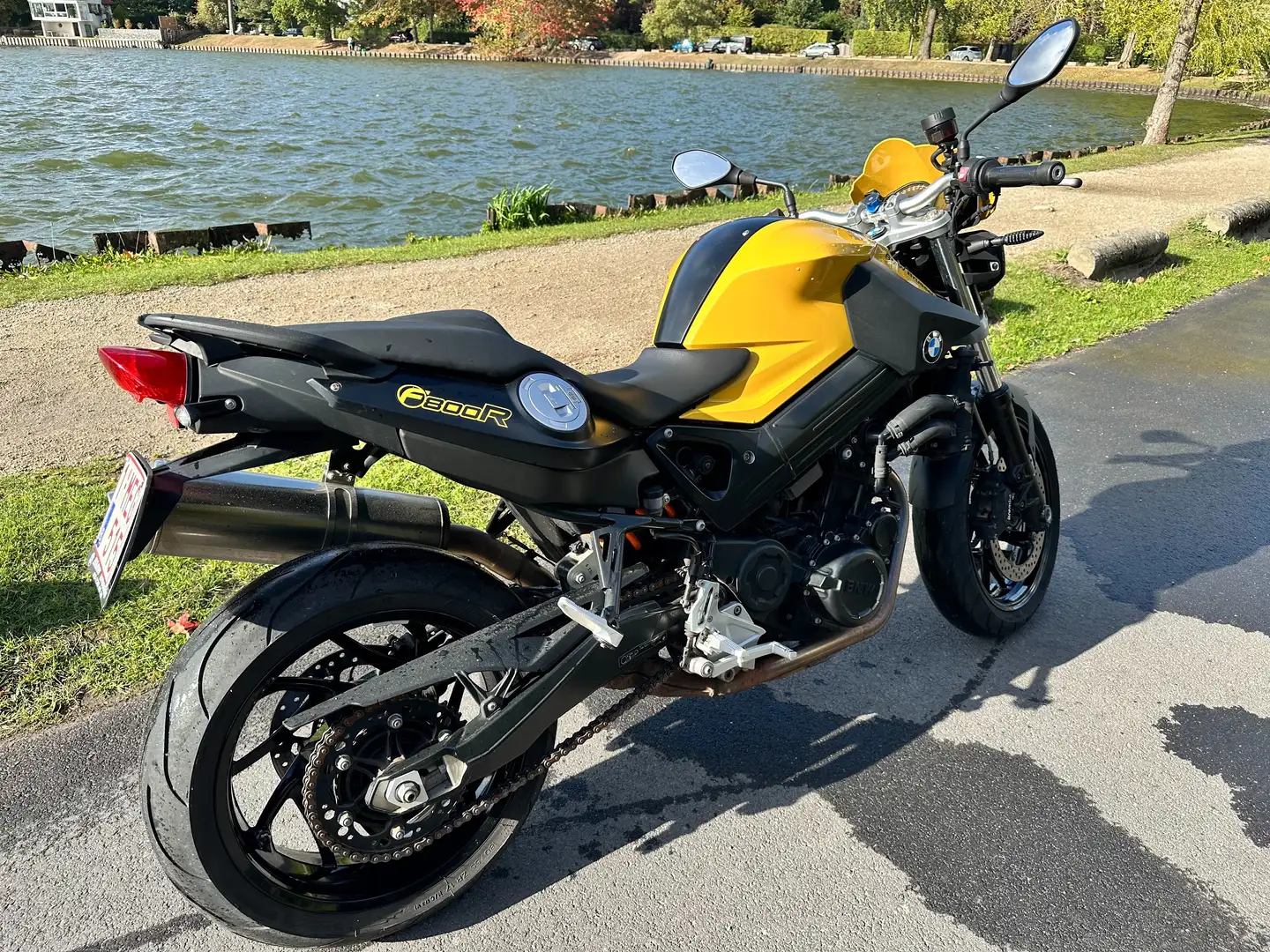 BMW F 800 R Prix 4.000 euros HTVA Jaune - 2