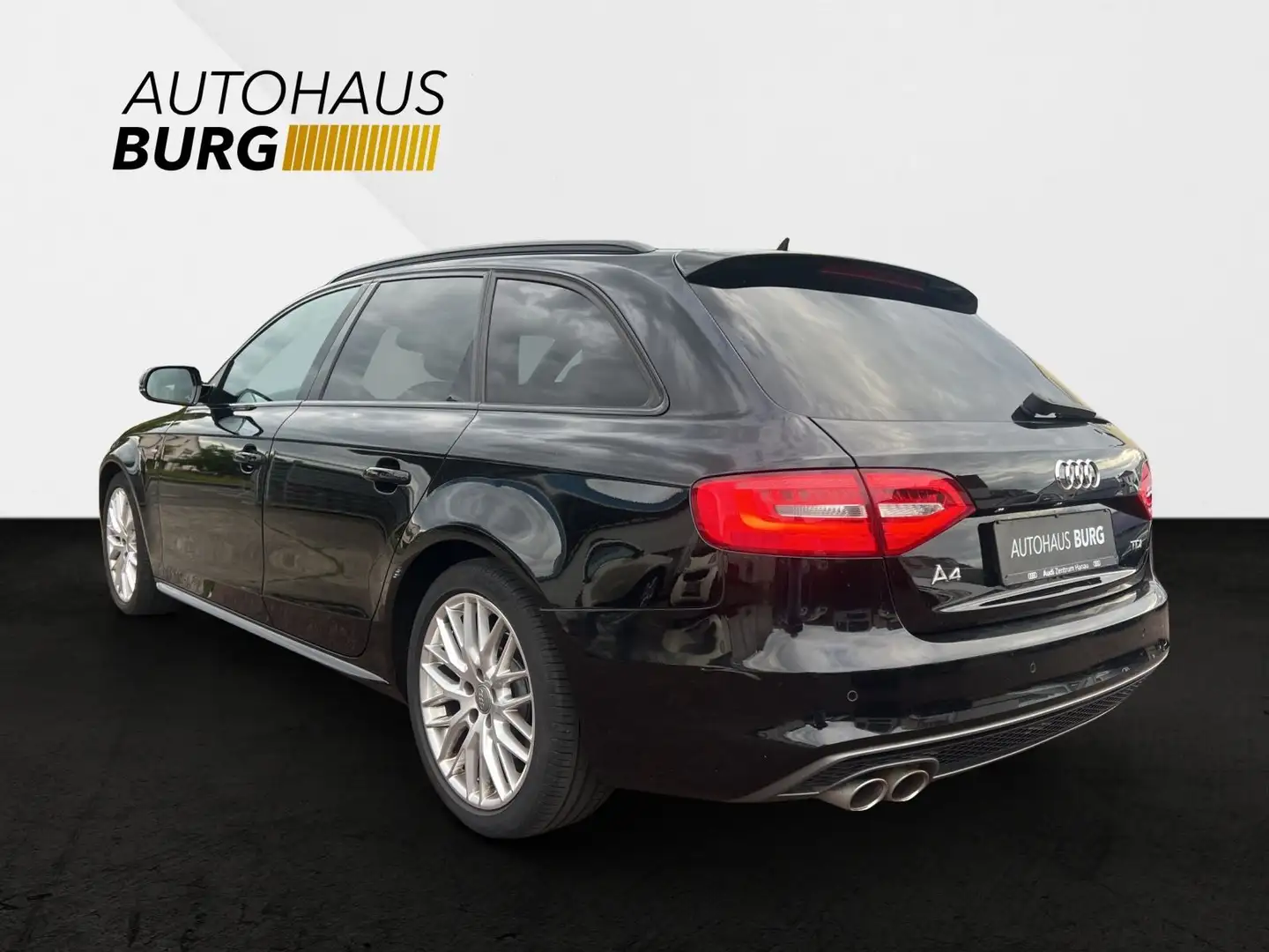 Audi A4 S-line Sportpaket-PLUS*AHK*PDC*NAVI*Elek.Heck Schwarz - 2