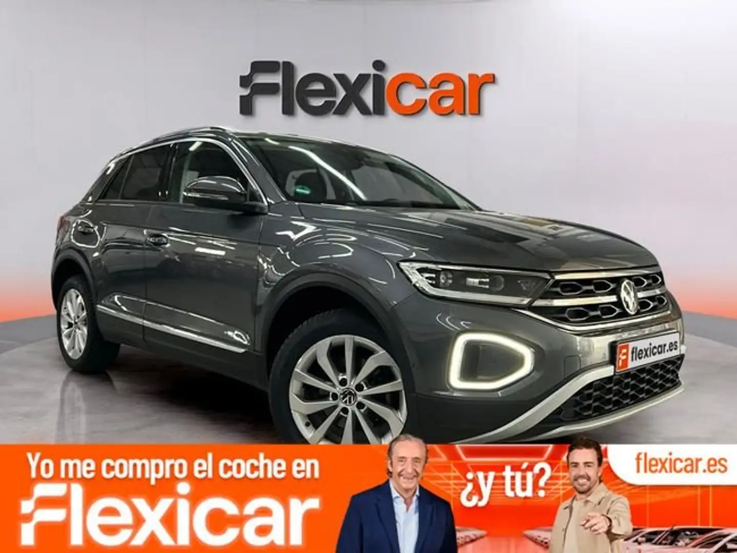 Volkswagen T-Roc 1.0 TSI 81kW Gris - 1