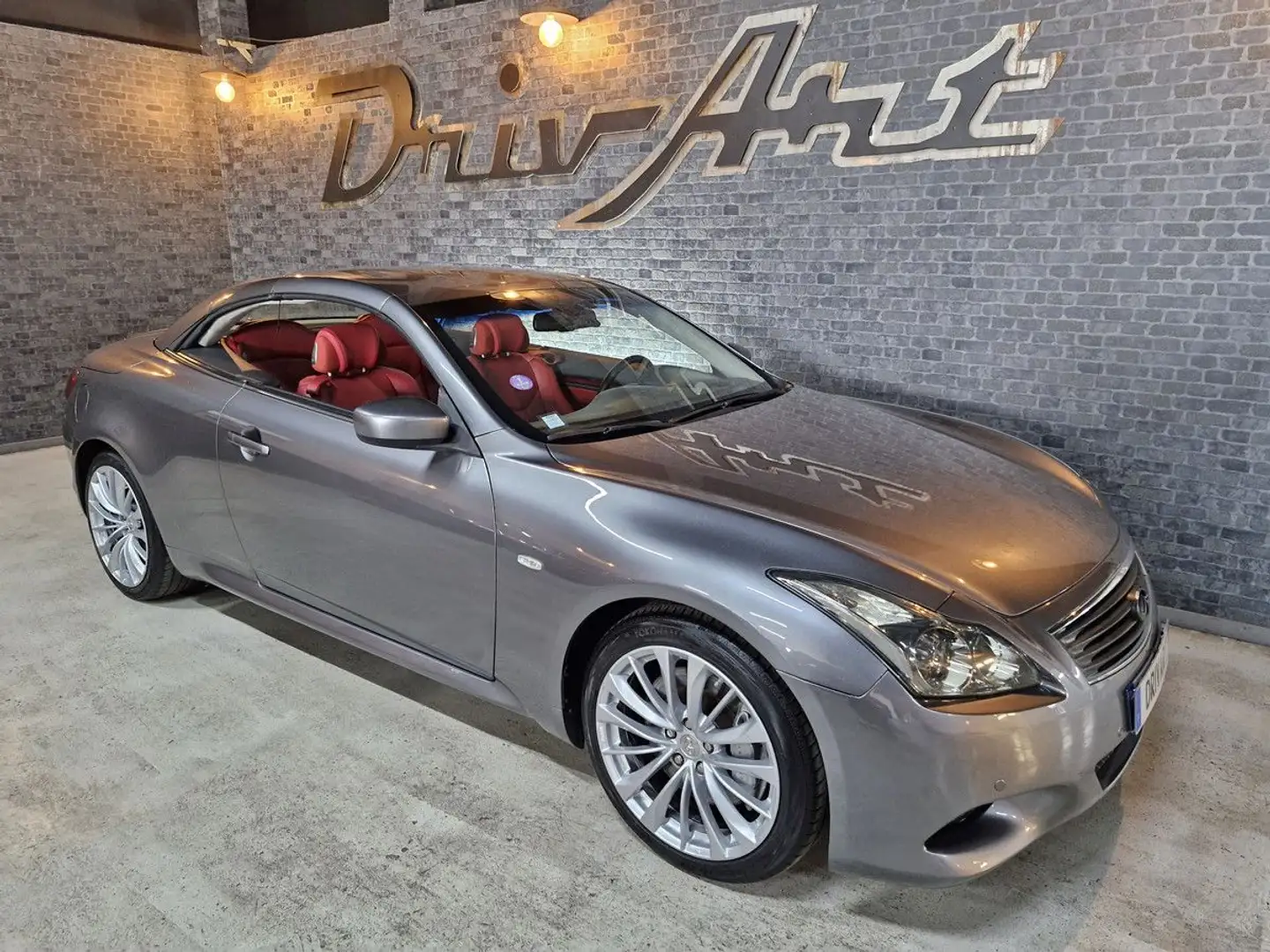 Infiniti G37 G37S Cabriolet 3.7L V6 320ch GT Premium BVA Gris - 2