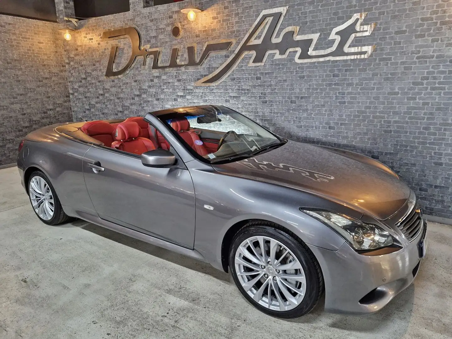 Infiniti G37 G37S Cabriolet 3.7L V6 320ch GT Premium BVA Gris - 1