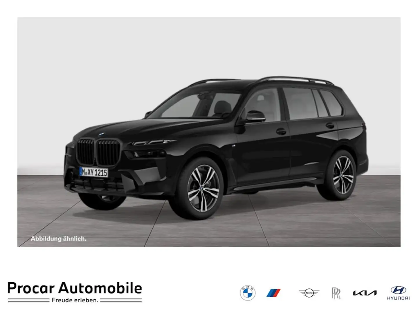 BMW X7 xDrive40d M Sport HUD PANO ACC AHK RFK NAVI Schwarz - 1