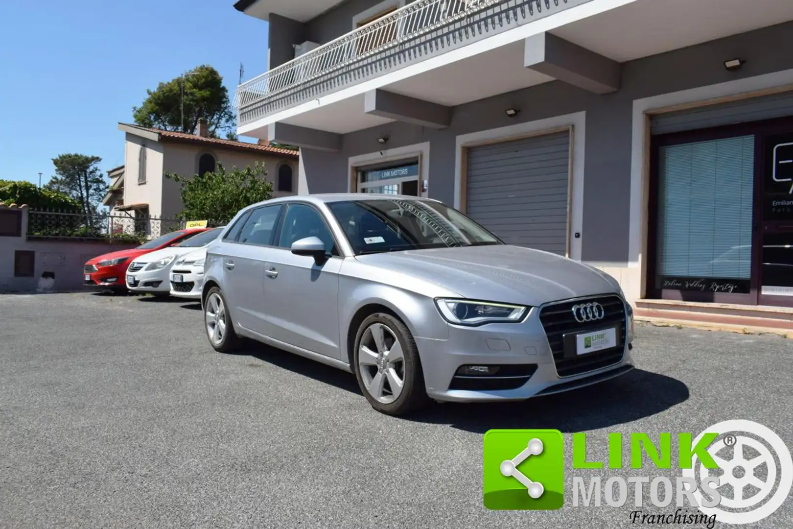 Audi A3 SPB 2.0 TDI 150 CV clean diesel S tronic Ambition Gris - 1