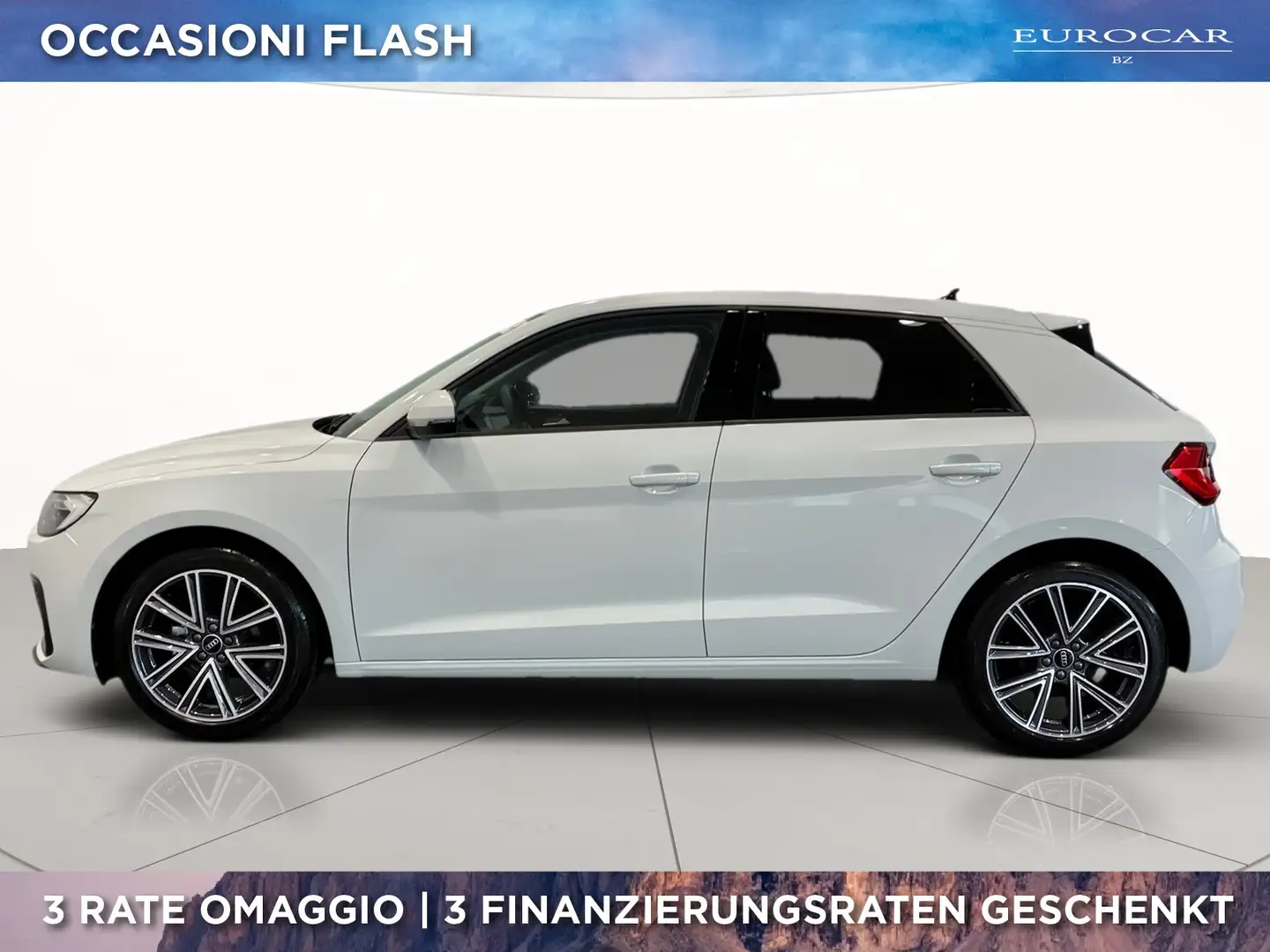 Audi A1 sportback 25 1.0 tfsi admired advanced s-tronic my Bianco - 2