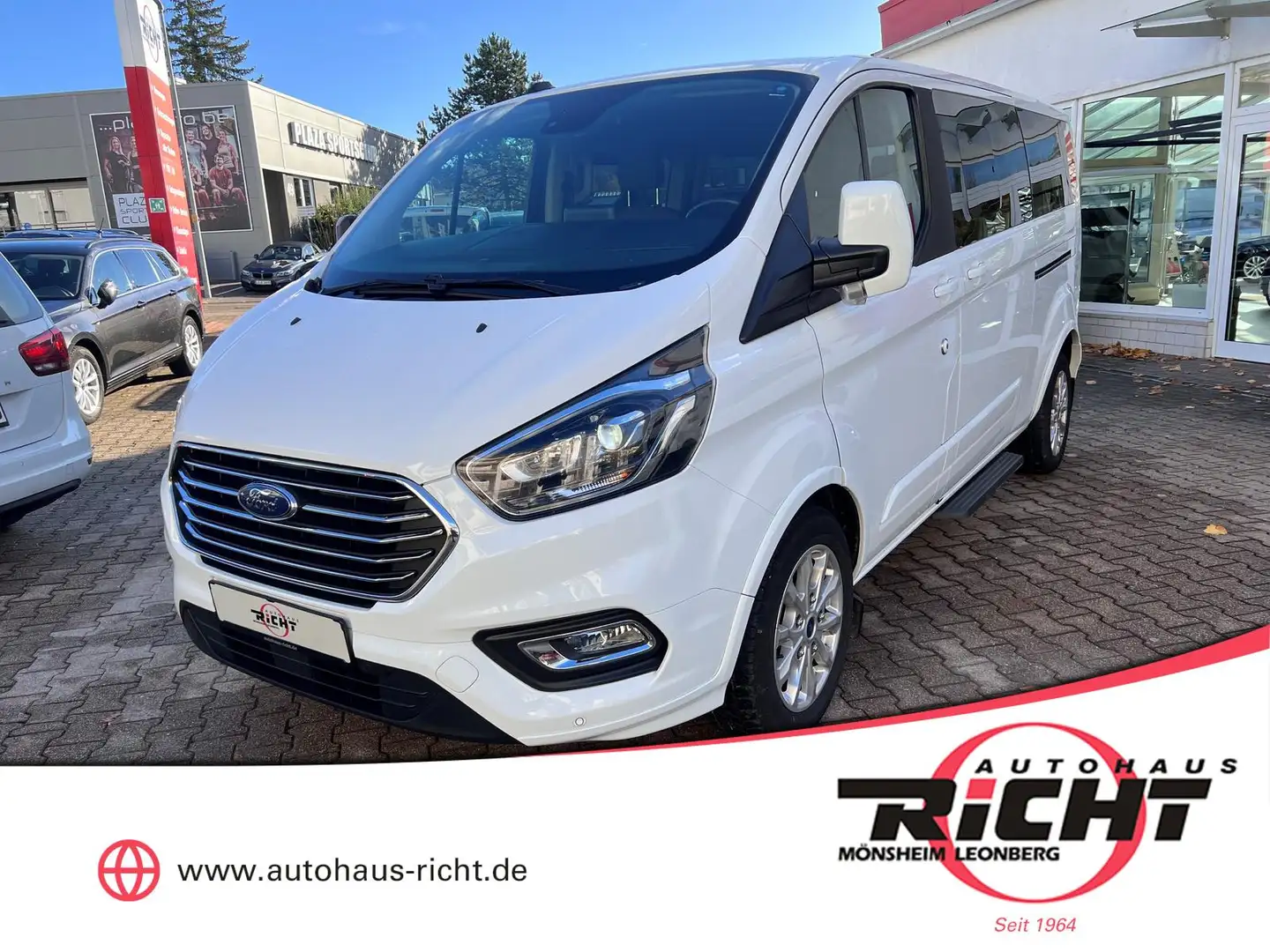Ford Tourneo Custom L2 Titanium X Navi Kamera Xenon SHZ Blanc - 1