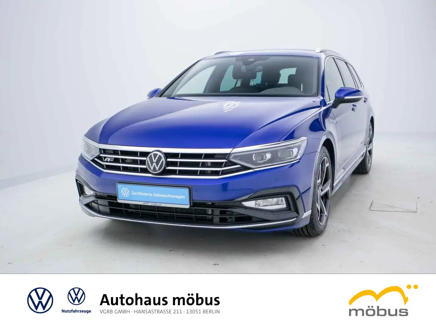 Volkswagen Passat Variant 2.0 TSI*R-LINE*4M*DSG *MATRIX*RF Blau - 2
