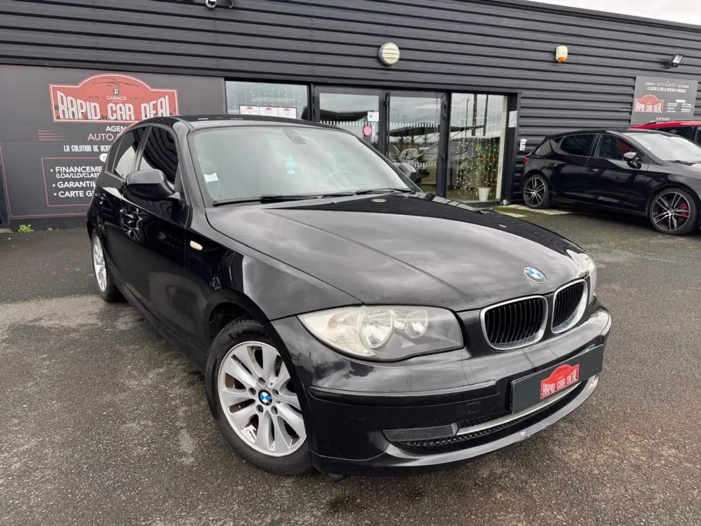 BMW 118 118d  E87 LCI Edition Confort PHASE 2 GARANTIE 3 MOIS Schwarz - 1