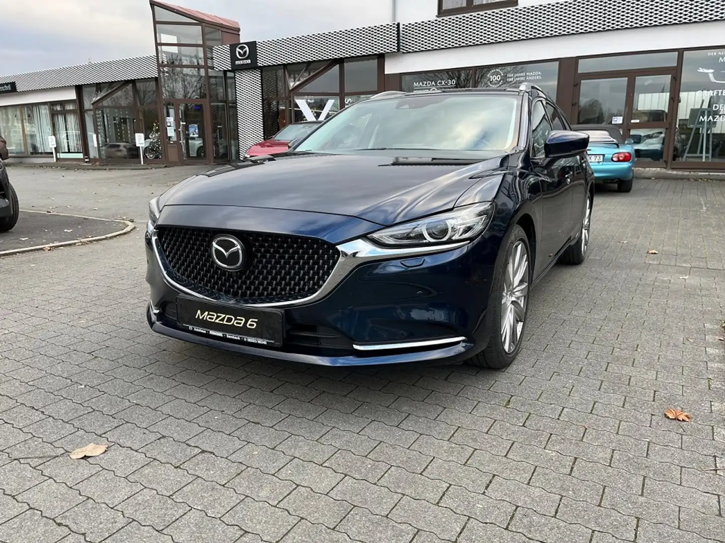 Mazda 6 SKYACTIV-G Sports-Line, Herstellergarantie bis 11/ Blau - 1