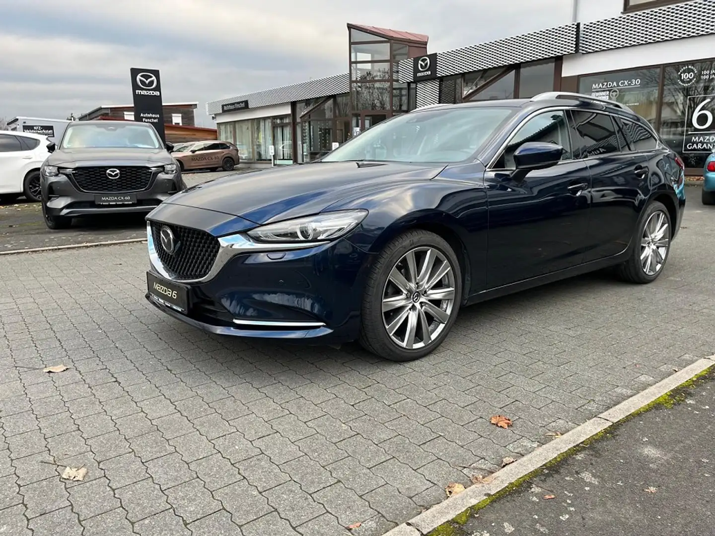 Mazda 6 SKYACTIV-G Sports-Line, Herstellergarantie bis 11/ Blau - 2