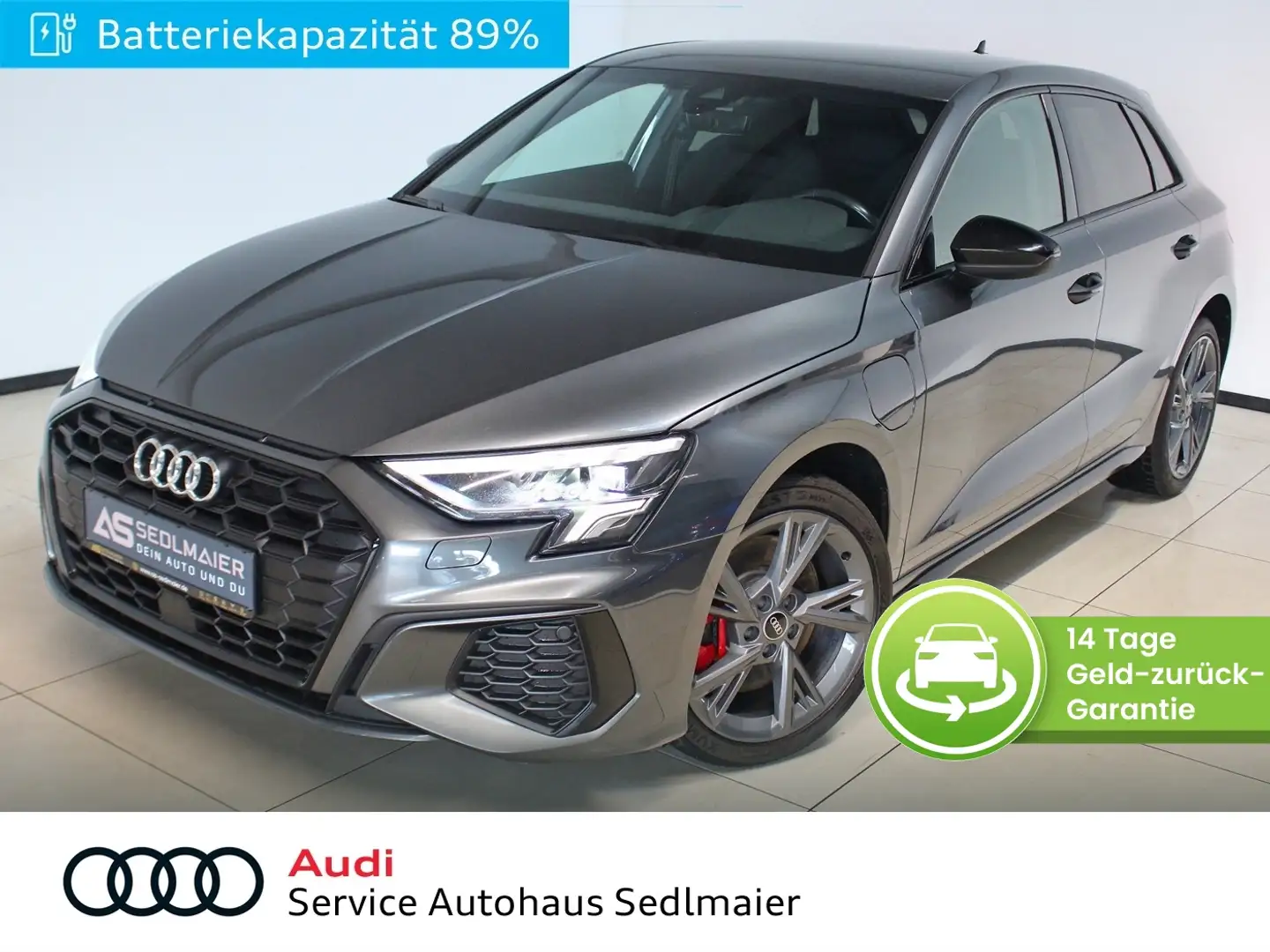 Audi A3 Sportback 1.4 TFSI e S-Line NAV|CarPlay|RCam Gris - 1