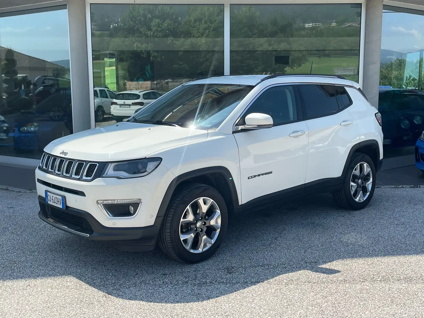 Jeep Compass 2.0 mjt Limited 4wd 140cv auto my19 Wit - 1