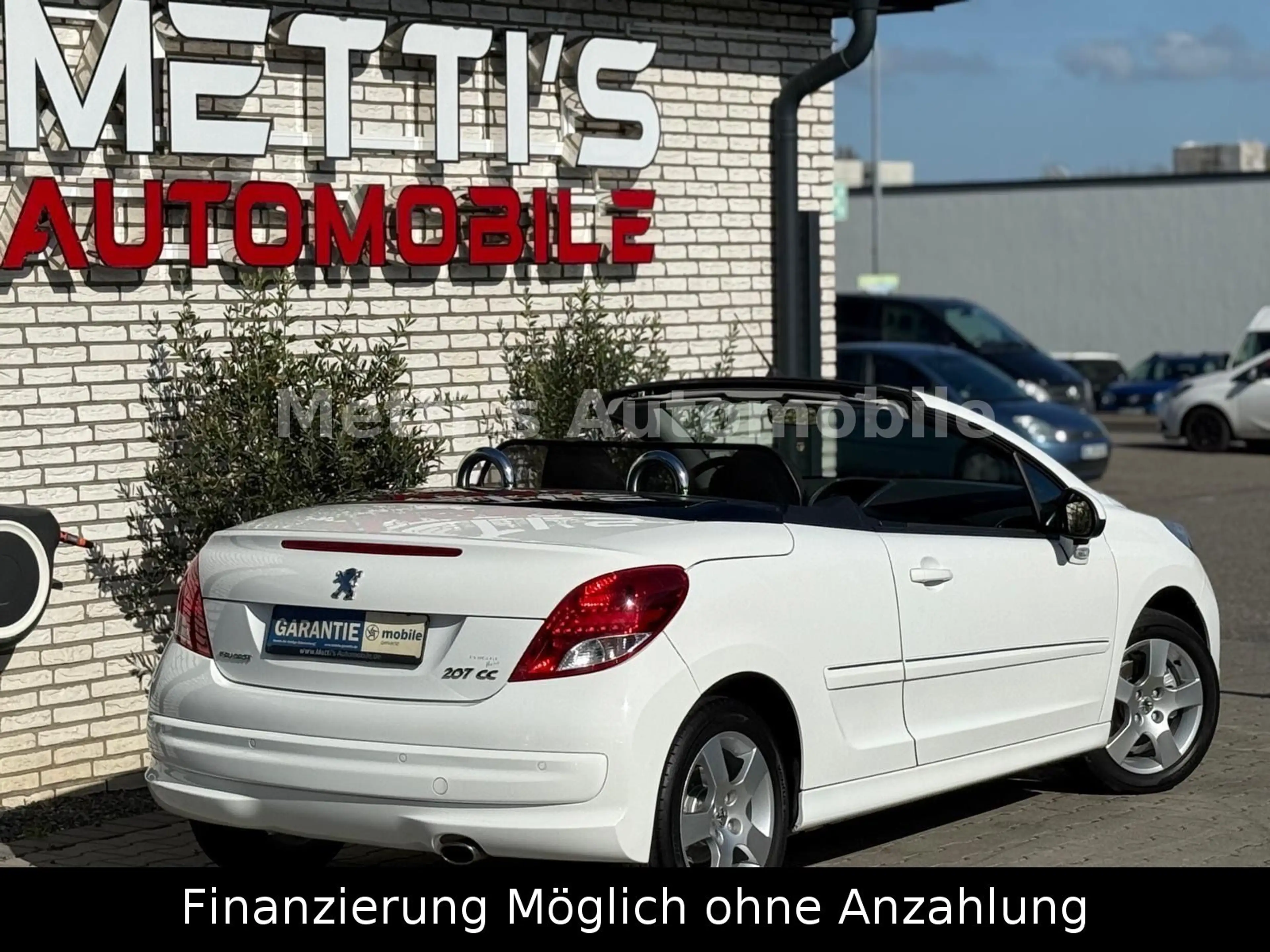 Peugeot 207 CC Cabrio Premium 1.6/TÜV-NEU/PDC/Top — photo 9