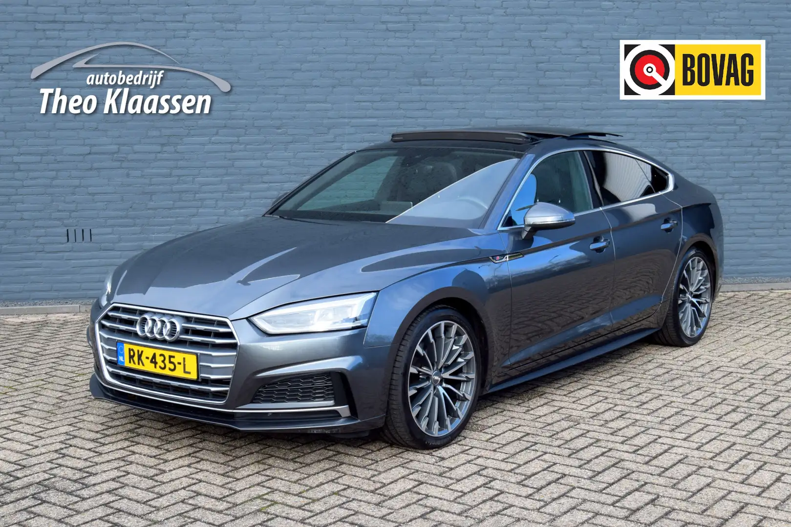 Audi A5 Sportback 2.0 TFSI MHEV Sport S-line Edition Panor Gris - 1