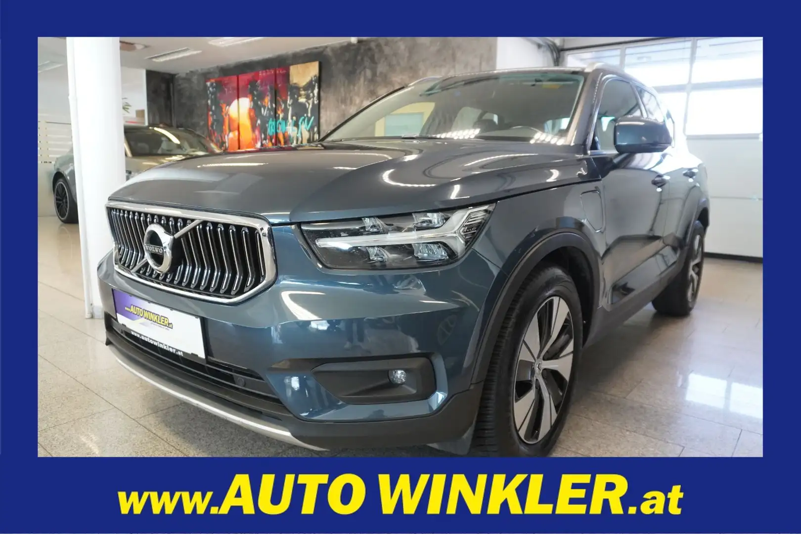 Volvo XC40 T4 Recharge PHEV /LED/Navi Blau - 1