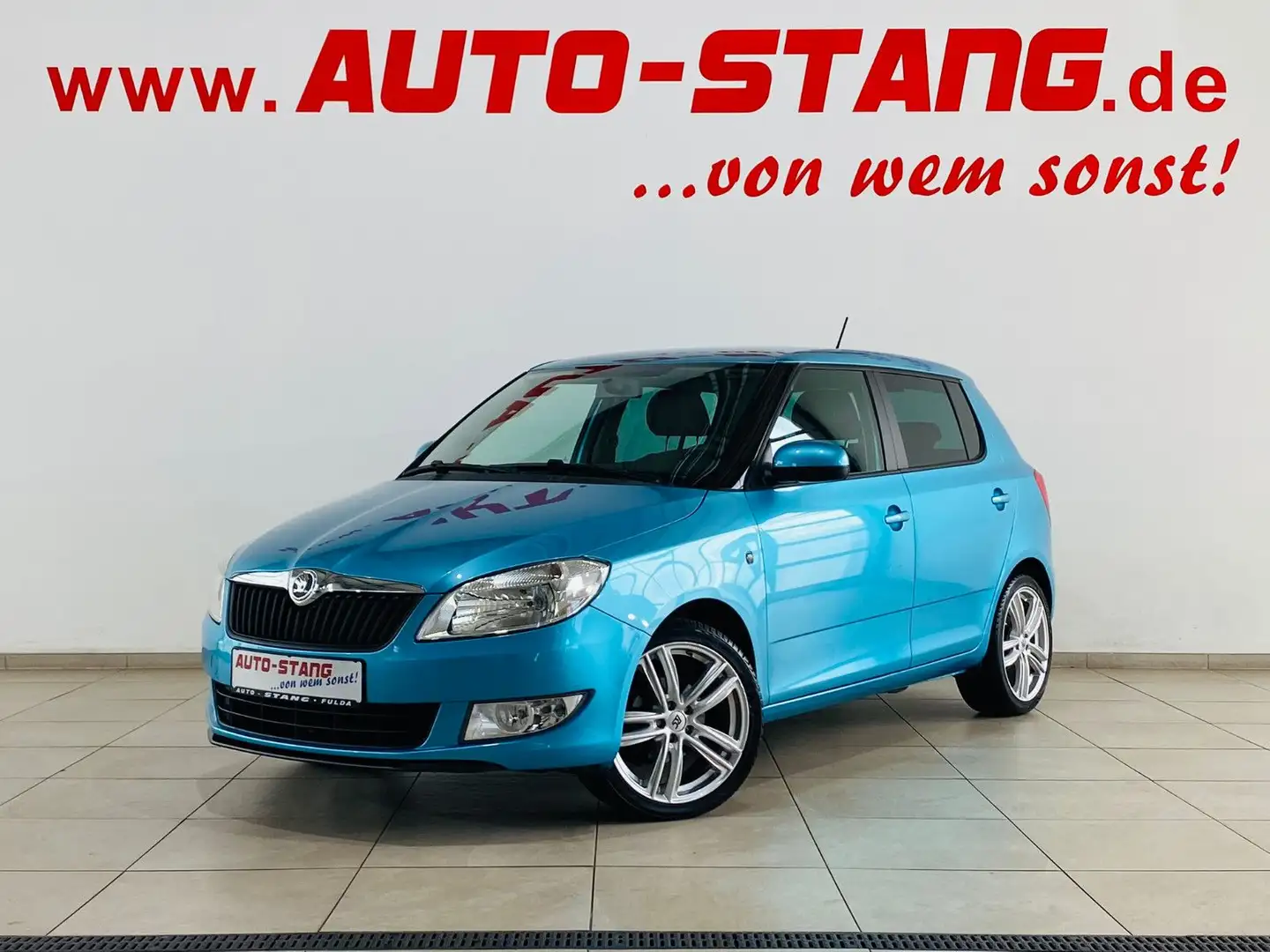 Skoda Fabia Cool Edition**2.HAND+17"ALUFELGEN** Bleu - 1