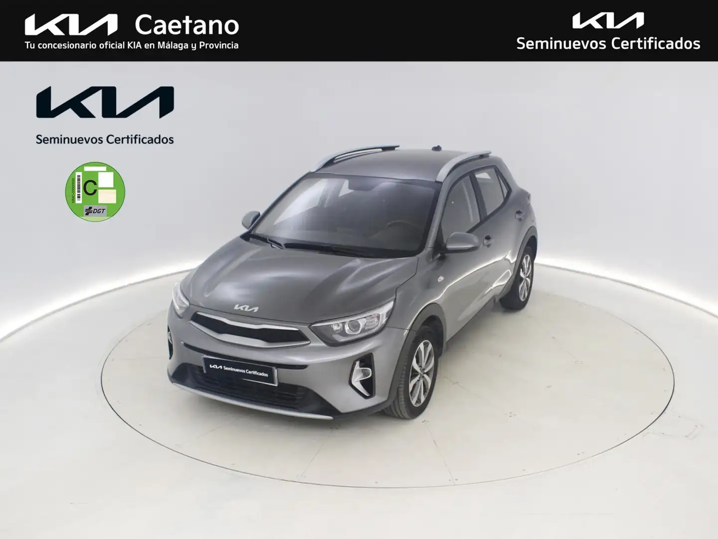 Kia Stonic 1.2 DPi Concept Gris - 1