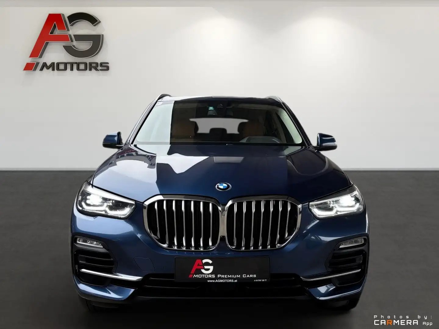 BMW X5 xDrive 25d Aut.AHK/ACC/LED/SHZ/Kamera/Live Cockpi Bleu - 2