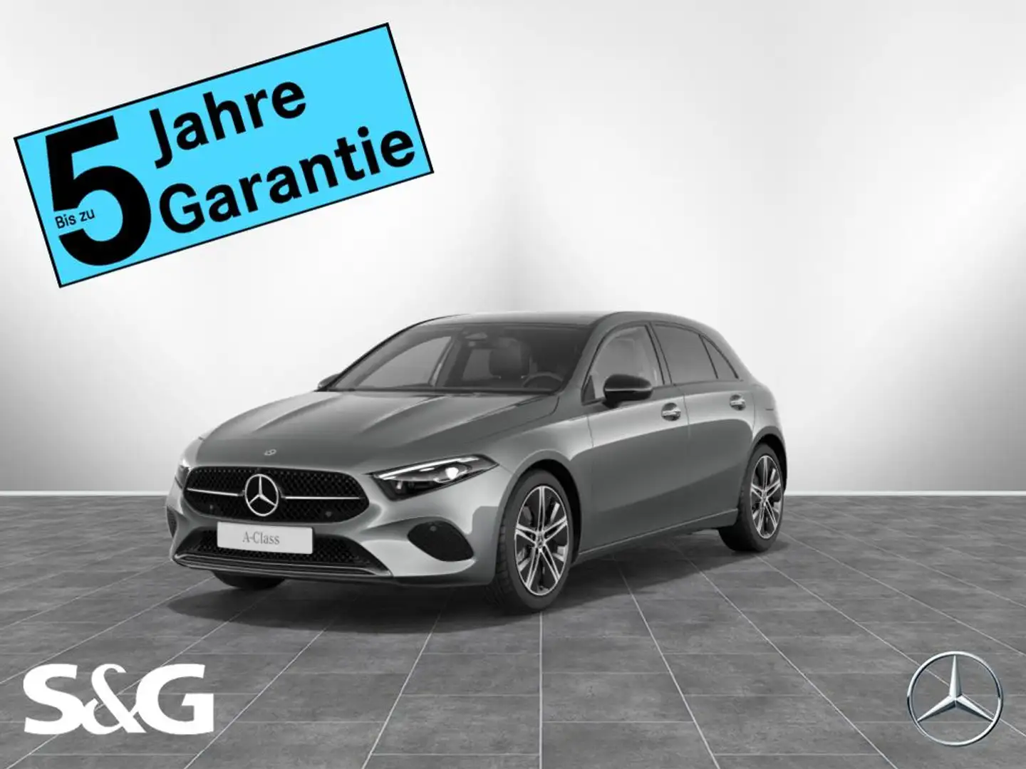 Mercedes-Benz A 200 d Progressive RüKam+M-LED+Pano+Distronic Grau - 1