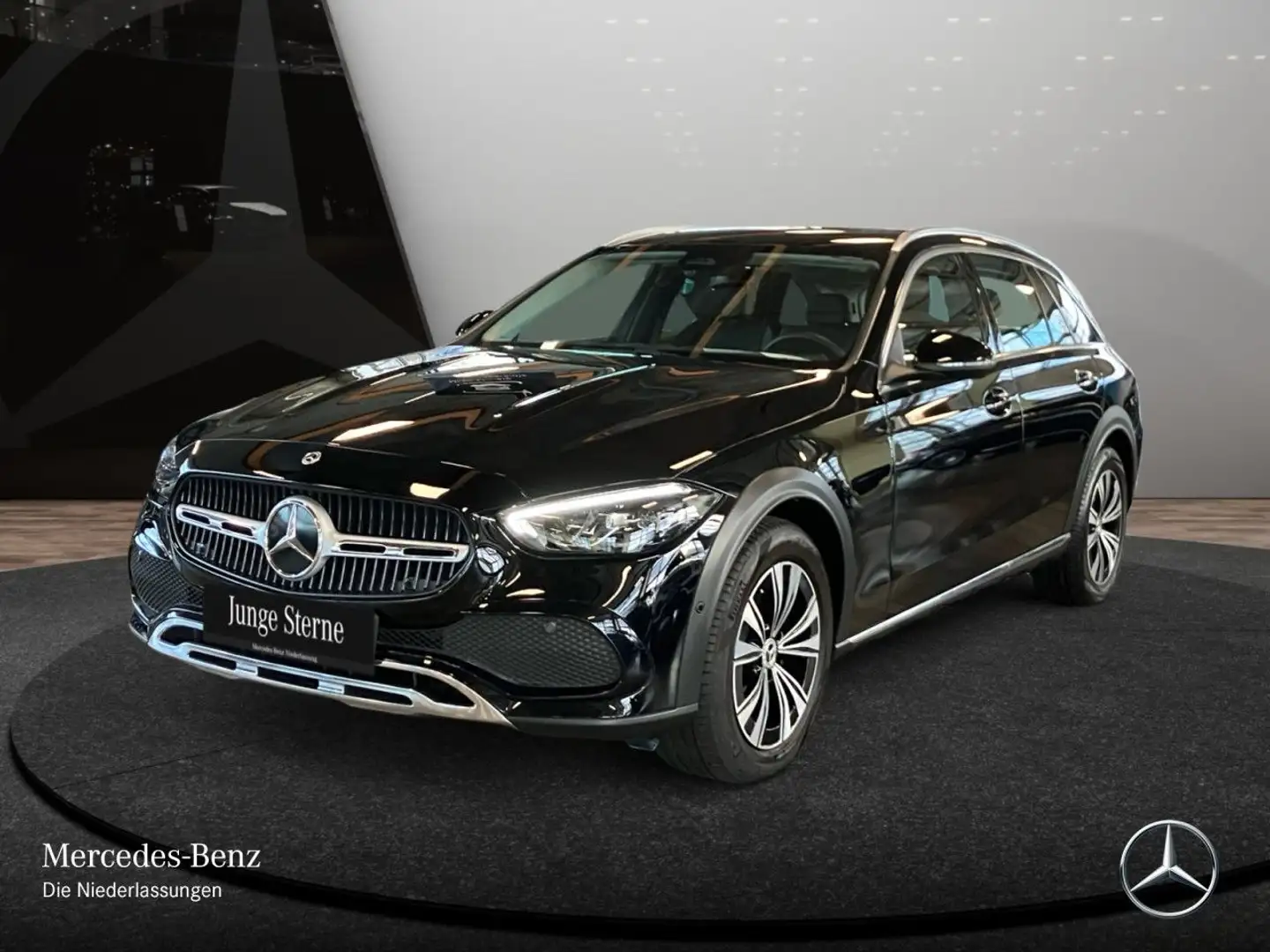 Mercedes-Benz C 220 d T 4M AVANTG+AHK+LED+KAMERA+KEYLESS+9G Schwarz - 2