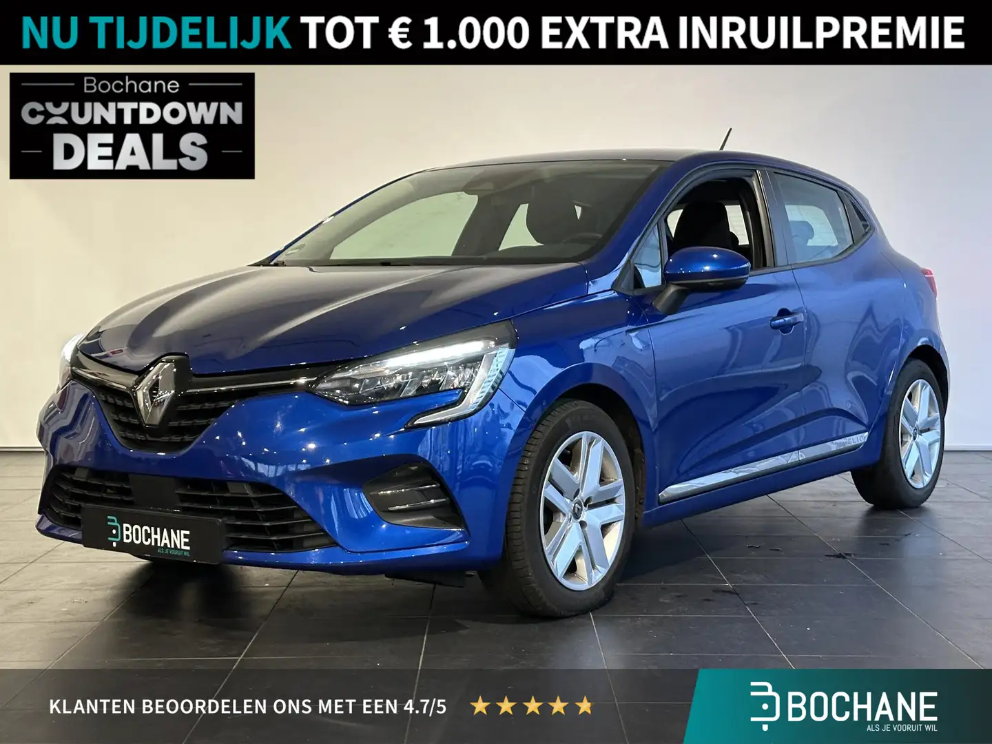 Renault Clio 1.0 TCe Zen NAVIGATIE | TREKHAAK | PARKEERSENSOREN Blau - 1