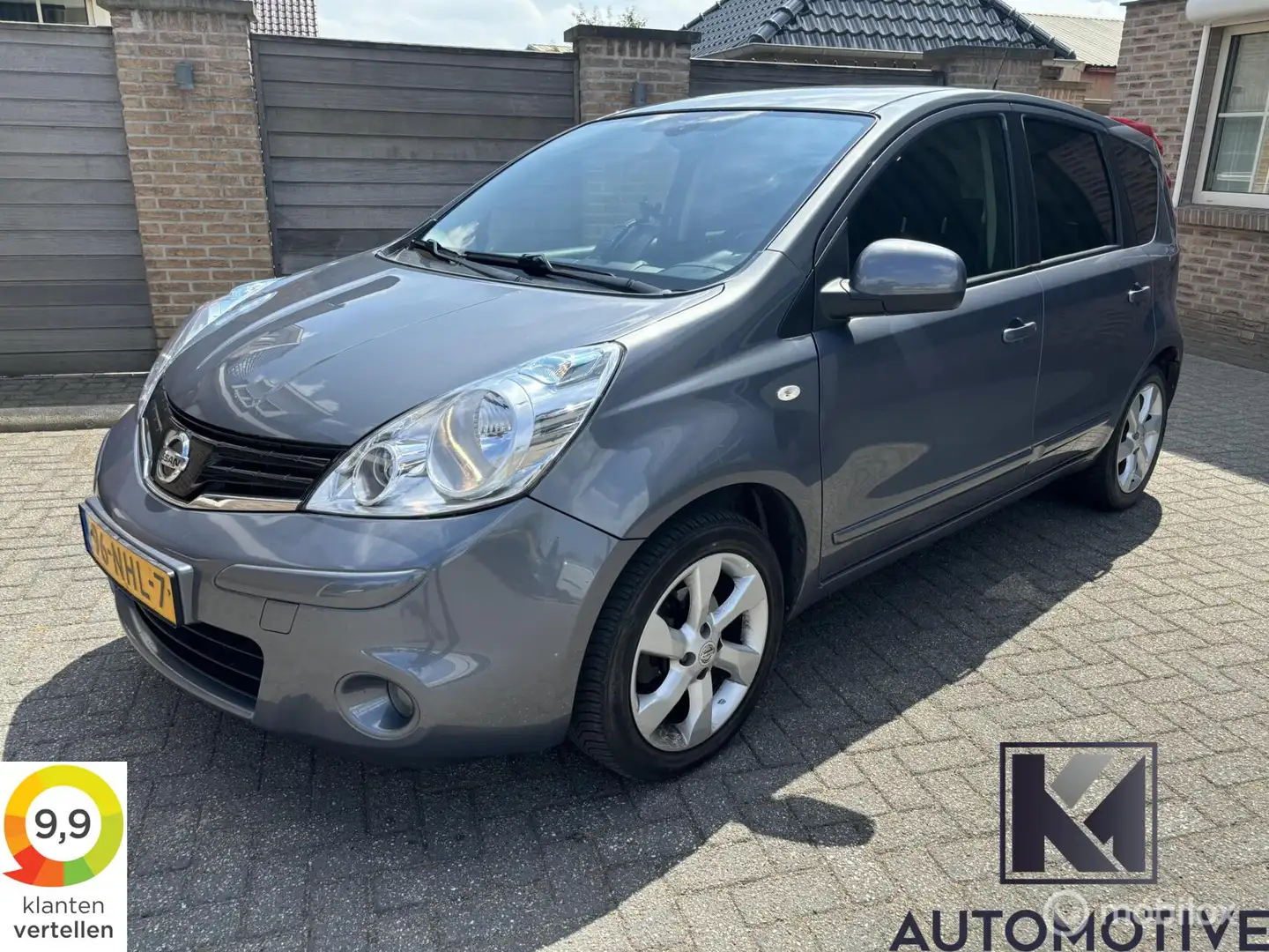 Nissan Note 1.6 Life +|Automaat|Airco|Trekhaak|APK 07-2026| Blau - 1