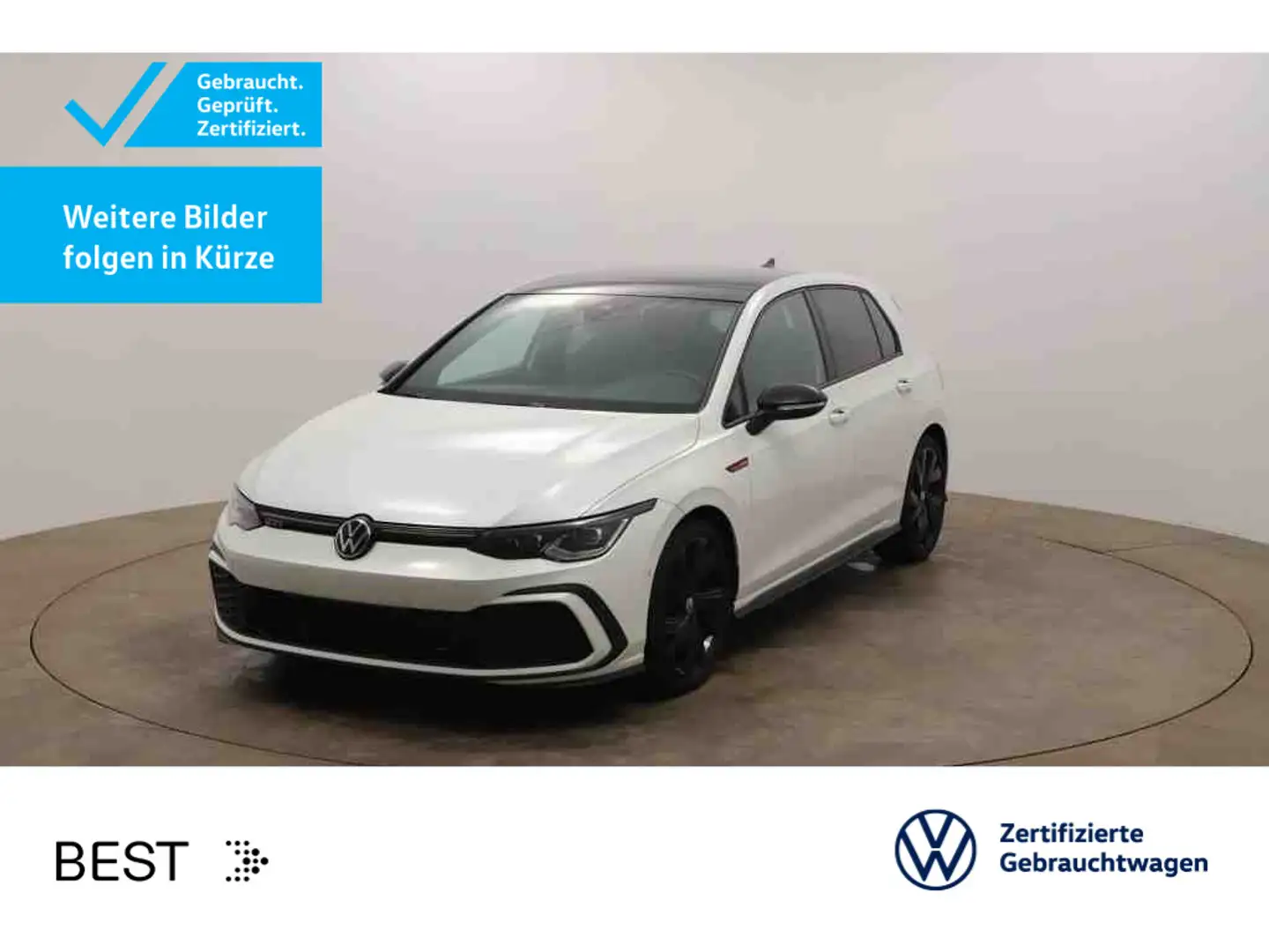 Volkswagen Golf GTI Golf VIII 2.0 TSI DSG GTI*BLACK-STYLE*IQ.LIGHT*P Weiß - 1