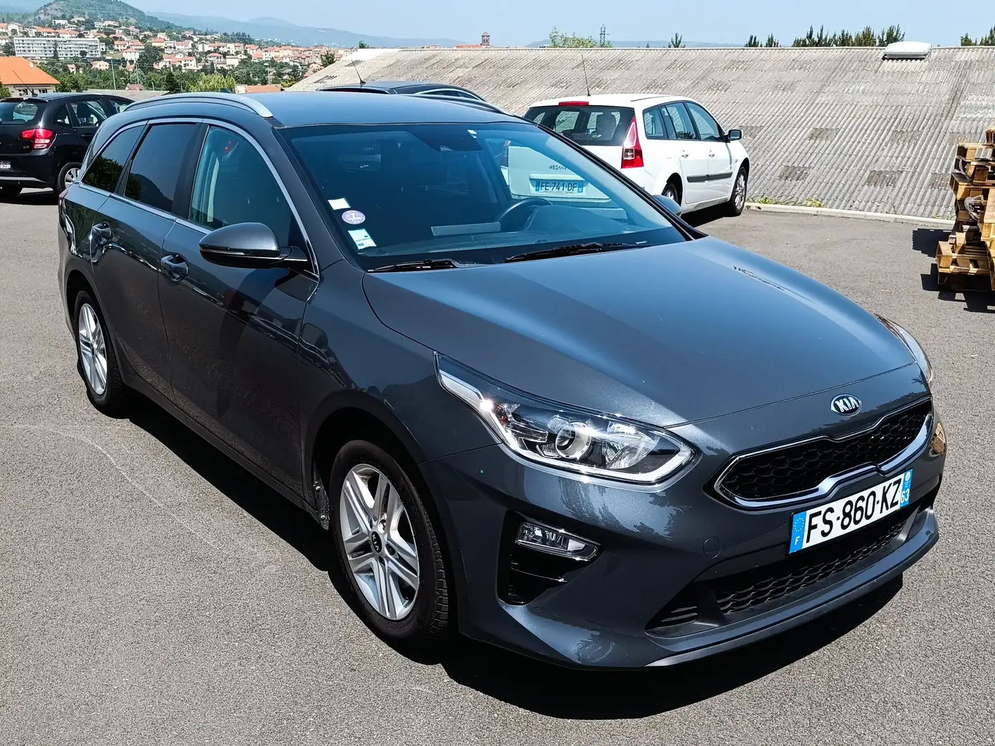 Kia Ceed / cee'd CEED 1.4 T-GDi 140 ch ISG BVM6 Active Gris - 1