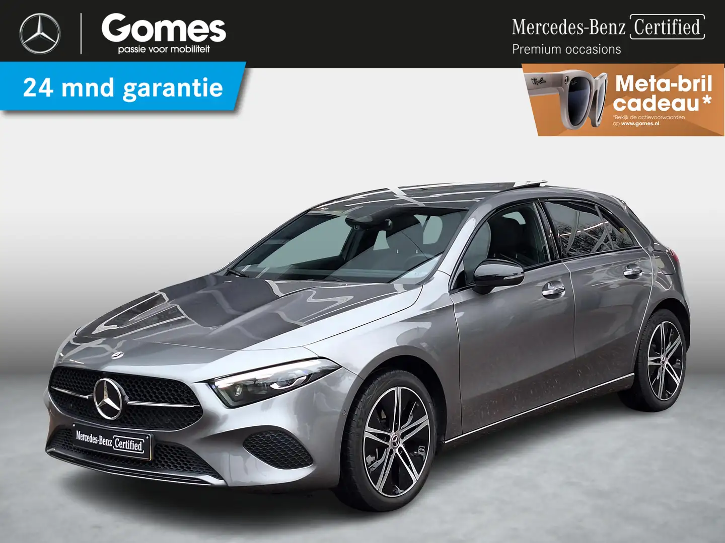Mercedes-Benz A 250 e Star Edition Luxury Line | Panoramadak | Night p Gris - 1
