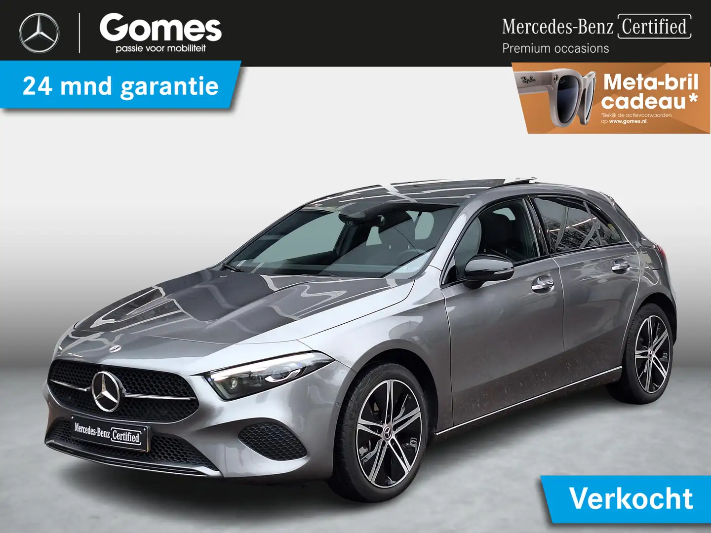 Mercedes-Benz A 250 e Star Edition Luxury Line | Panoramadak | Night p Grijs - 1