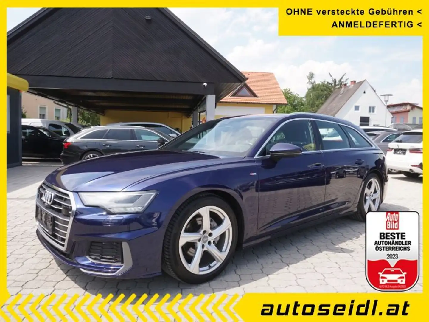 Audi A6 Avant 40 TDI sport S-tronic *S-LINE-SPORTPAKET* Blau - 1