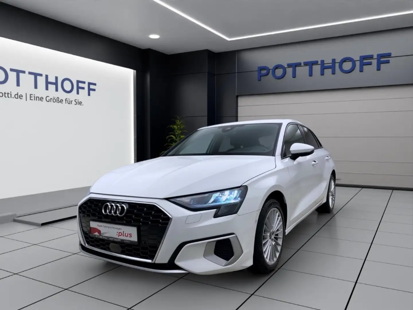 Audi A3 Sportback 30 TDI ADVANCED NAVI SITZHZG PDC HUD Weiß - 1