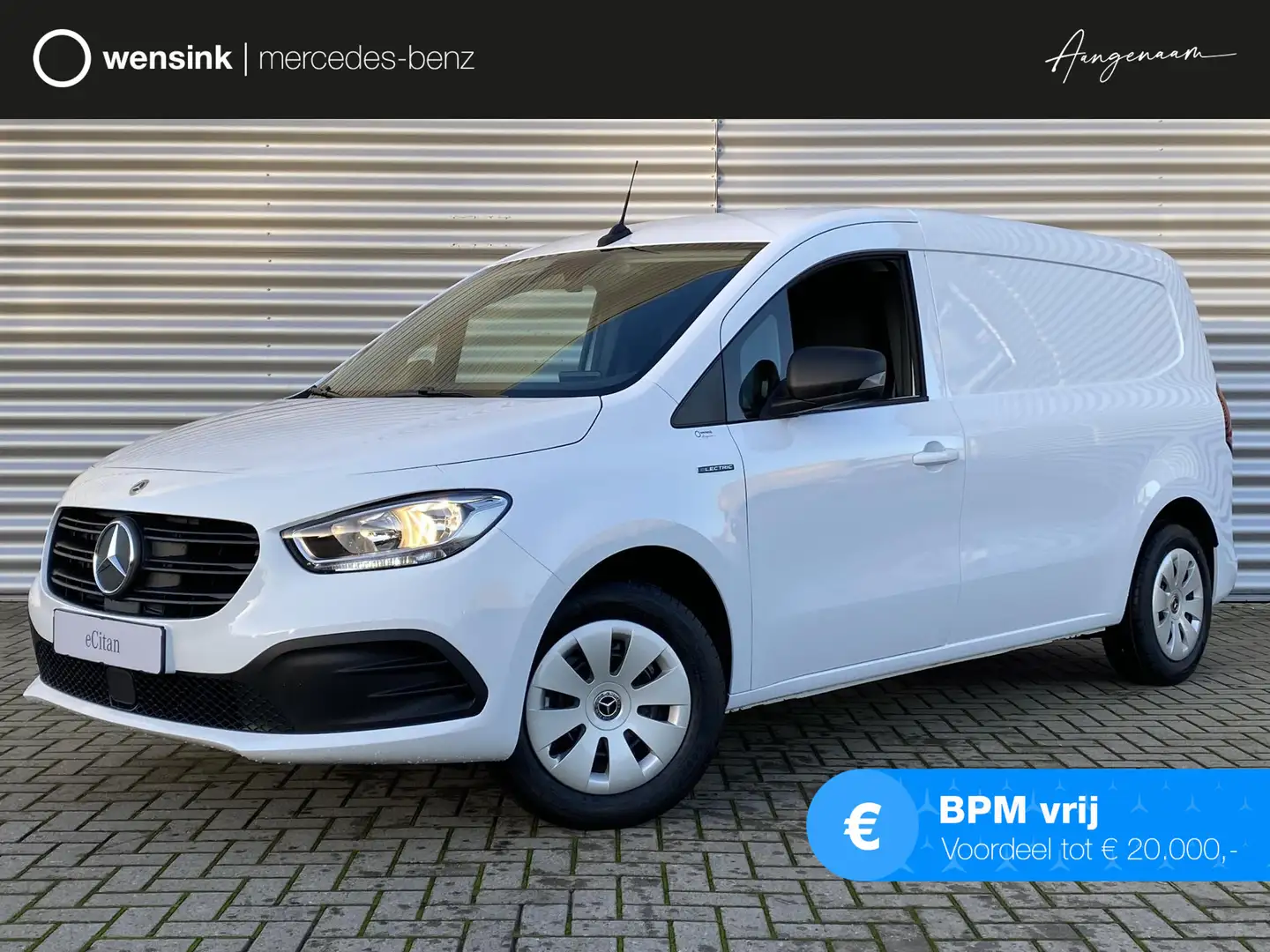 Mercedes-Benz Citan eCitan GB 51kW L2 PRO | Navigatie | Dodehoekdetect Wit - 1