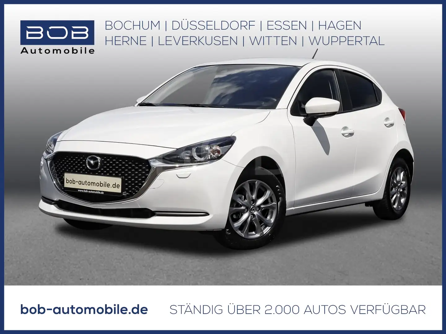 Mazda 2 KLIMA LM BT DAB Blanc - 1