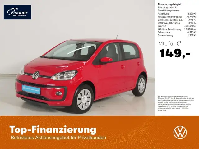 Volkswagen up! Up 1.0 Move Up! 5-Gg. PDC/Sitzheizung/Kamera