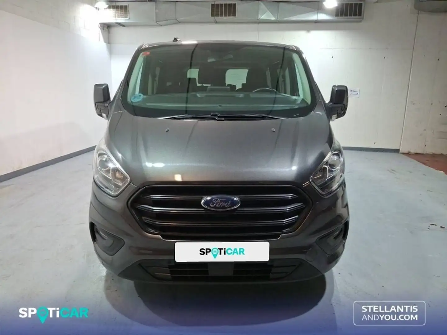 Ford Tourneo Custom 2.0 EcoBlue 100kW (136CV) L1 Trend Gris - 2