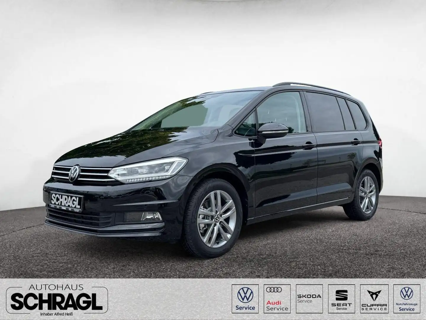 Volkswagen Touran 1.5 TSI Comfortline NAVI+7-SITZER+KAM Negru - 1