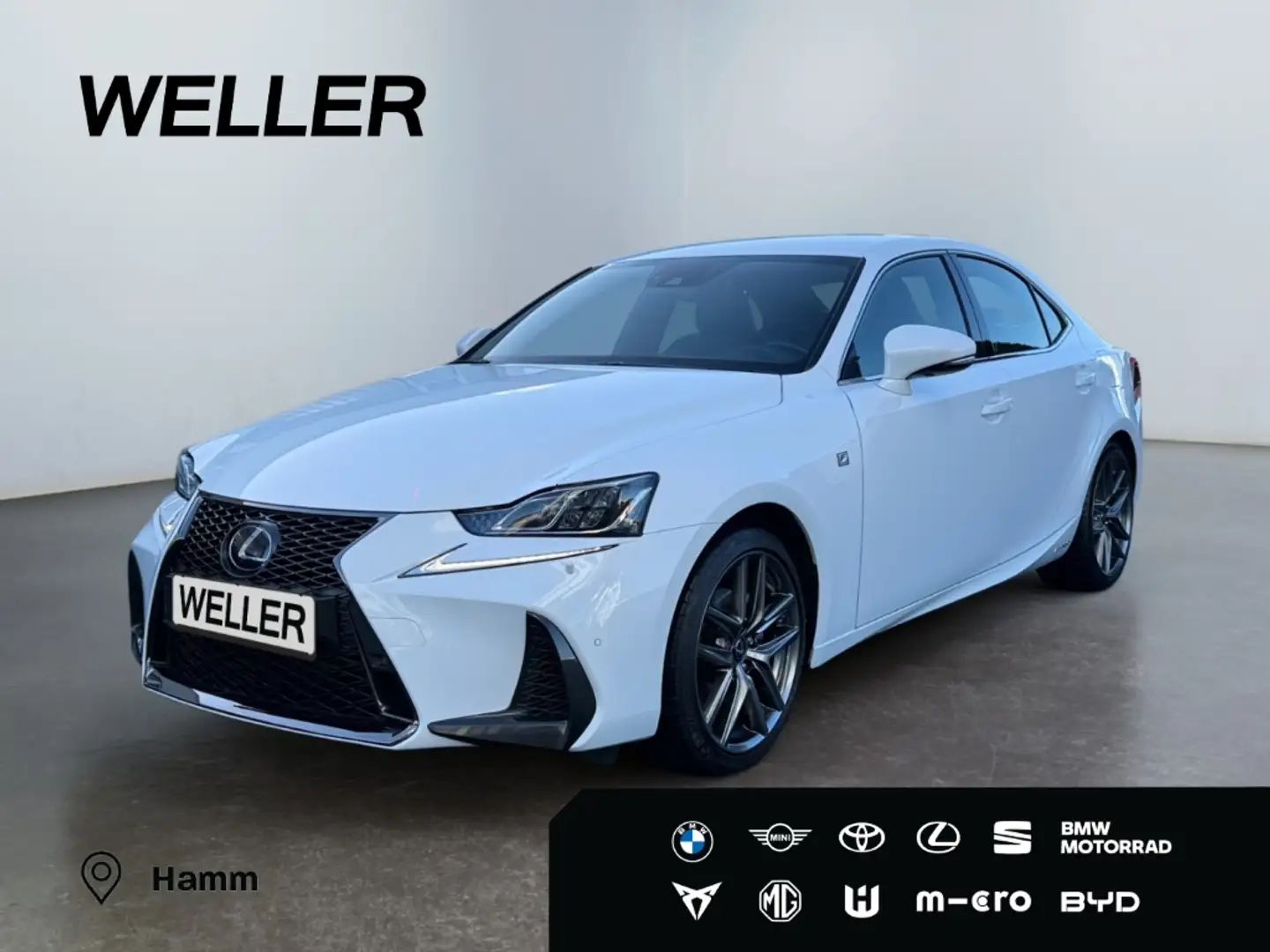 Lexus IS 300 h SPORT*Mark Levinson*Leder*Kamera*SHZ* Weiß - 1