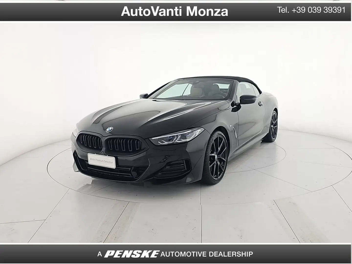 BMW 840 840i xDrive Cabrio Noir - 1