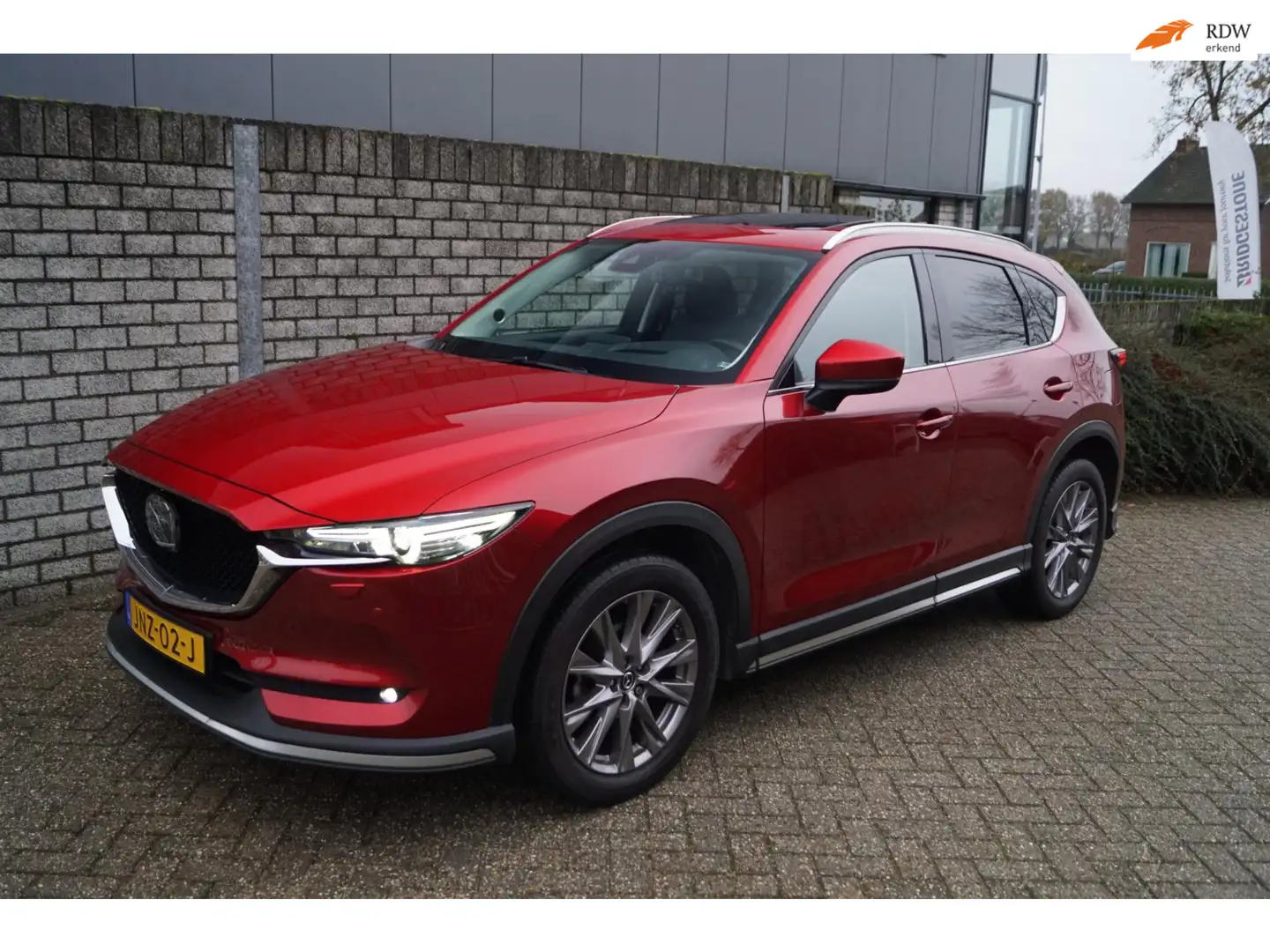Mazda CX-5 2.5 SkyActiv-G 192 GT-M 4WD Autom Leder Stoel/Stuu Rouge - 1
