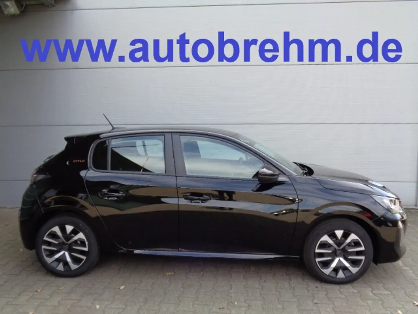 Peugeot 208 PureTech 100 Style Klima, PDC, Tempomat Schwarz - 1