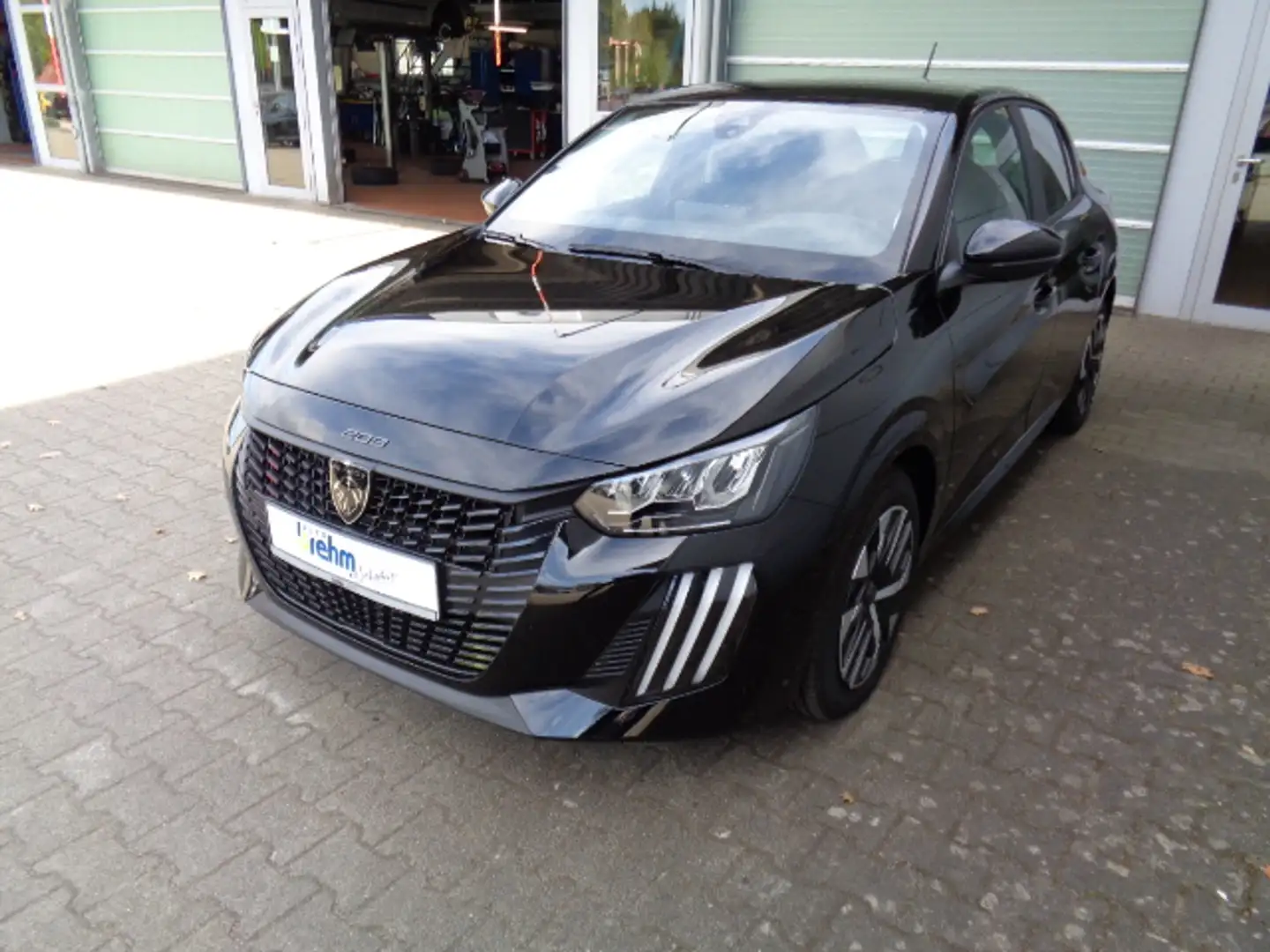 Peugeot 208 PureTech 100 Style Klima, PDC, Tempomat Schwarz - 2