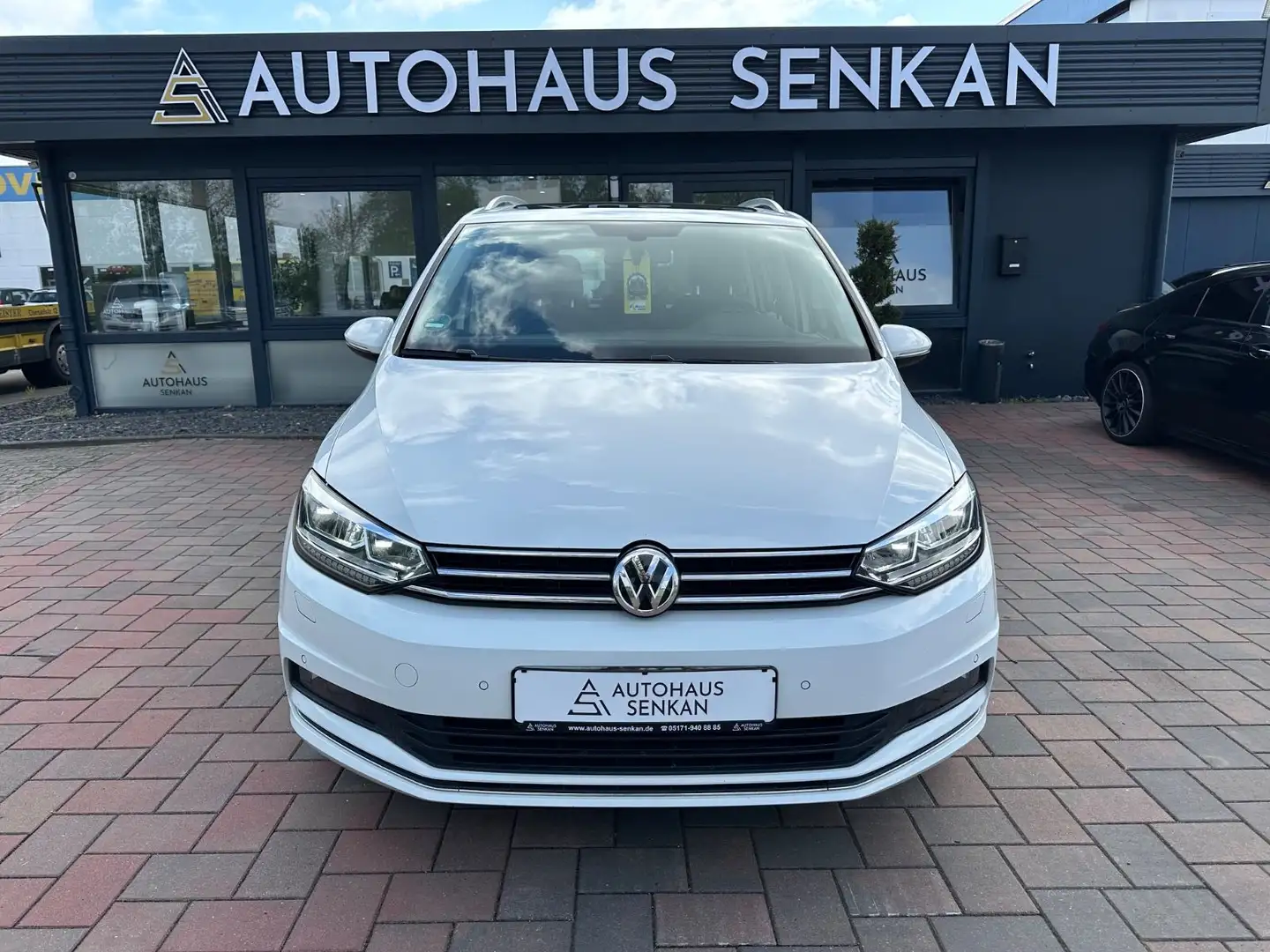 Volkswagen Touran 2.0 TDI DSG Highline*NAVI*AHK*PANO*LED* Weiß - 2