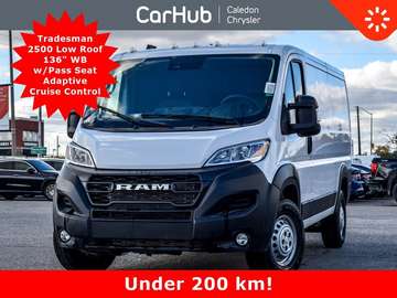 Tradesman 2500 Low Roof 136 WB w/Pass Seat Adaptiv