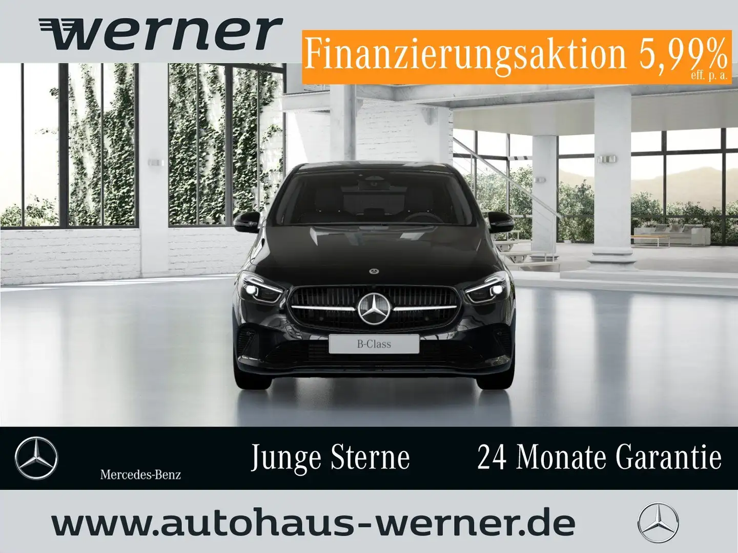Mercedes-Benz B 180 PROGRESSIVE ADVANCED PLUS AHK Night MBEAM Negro - 1