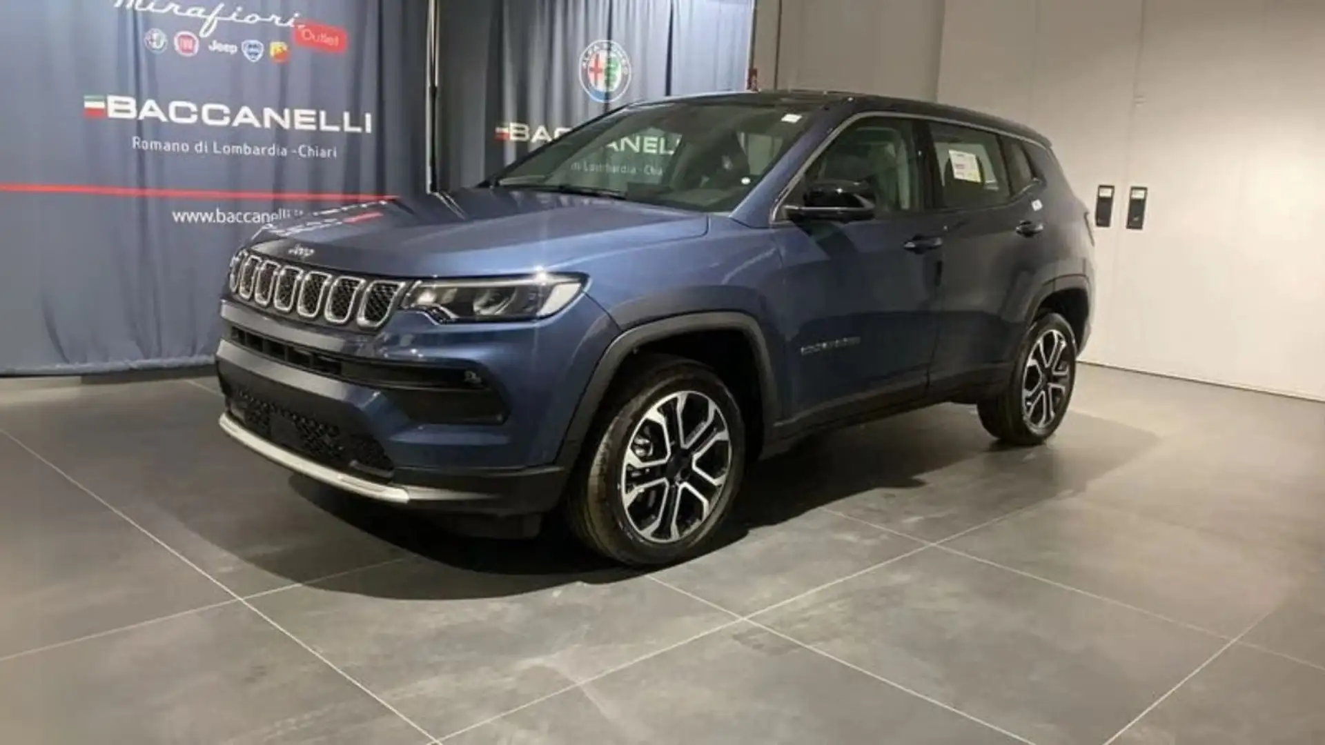Jeep Compass 1.5 Turbo T4 130CV MHEV 2WD Altitude Bleu - 1