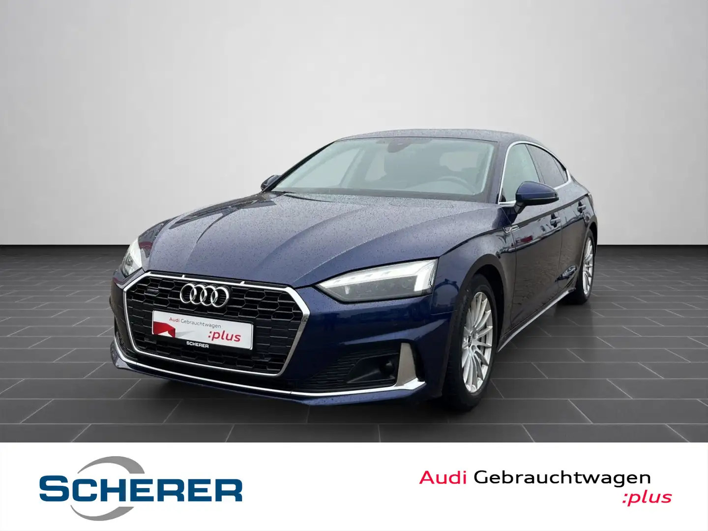 Audi A5 advanced 40 TDI quattro MATRIX KAME Blau - 1